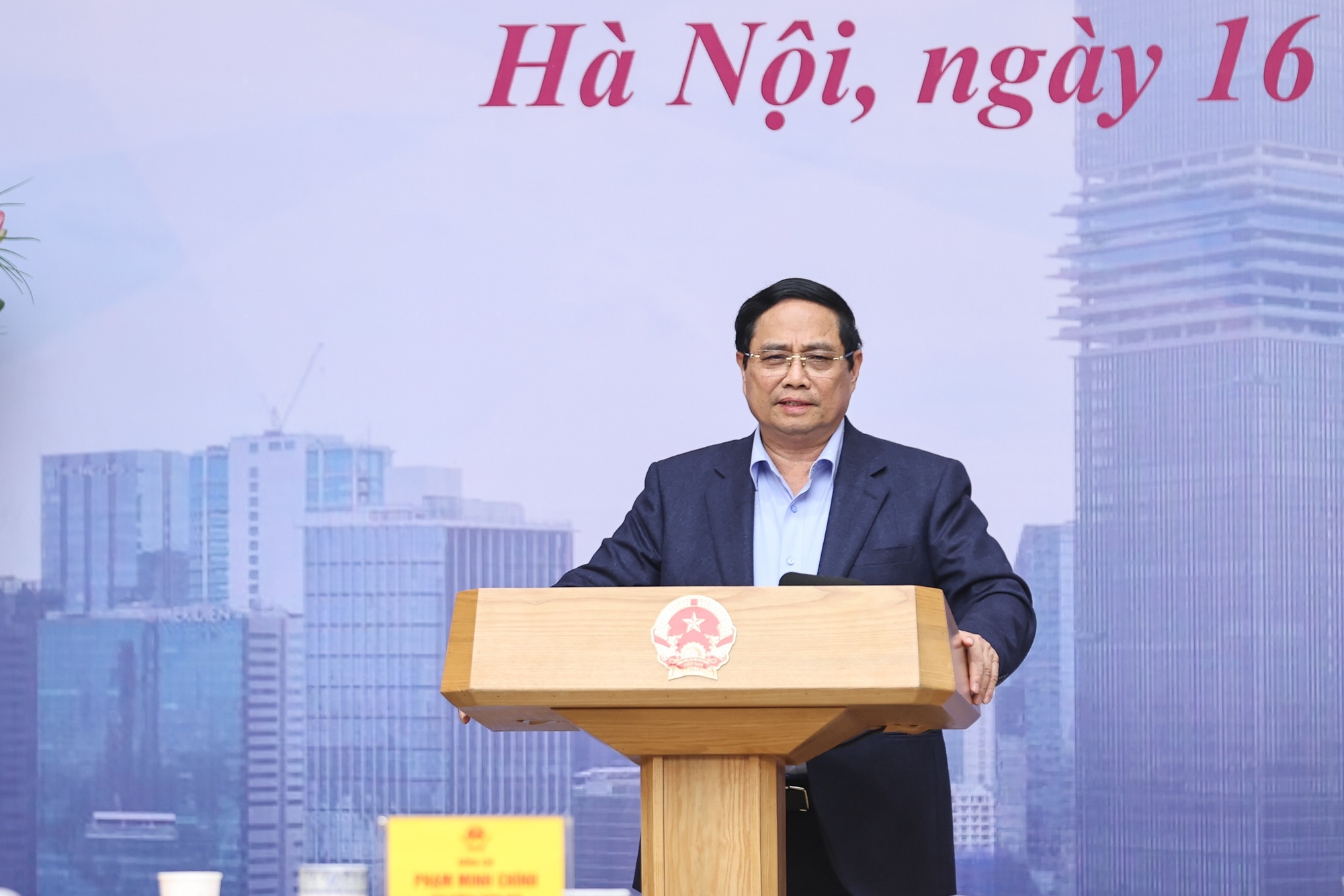 Thủ tướng Chính phủ nhấn mạnh, việc Việt Nam chủ động định vị vai trò mới trong mạng lưới tài chính quốc tế là yêu cầu tất yếu - Ảnh: VGP/Nhật Bắc Thủ tướng Chính phủ nhấn mạnh, việc Việt Nam chủ động định vị vai trò mới trong mạng lưới tài chính quốc tế là yêu cầu tất yếu - Ảnh: VGP/Nhật Bắc