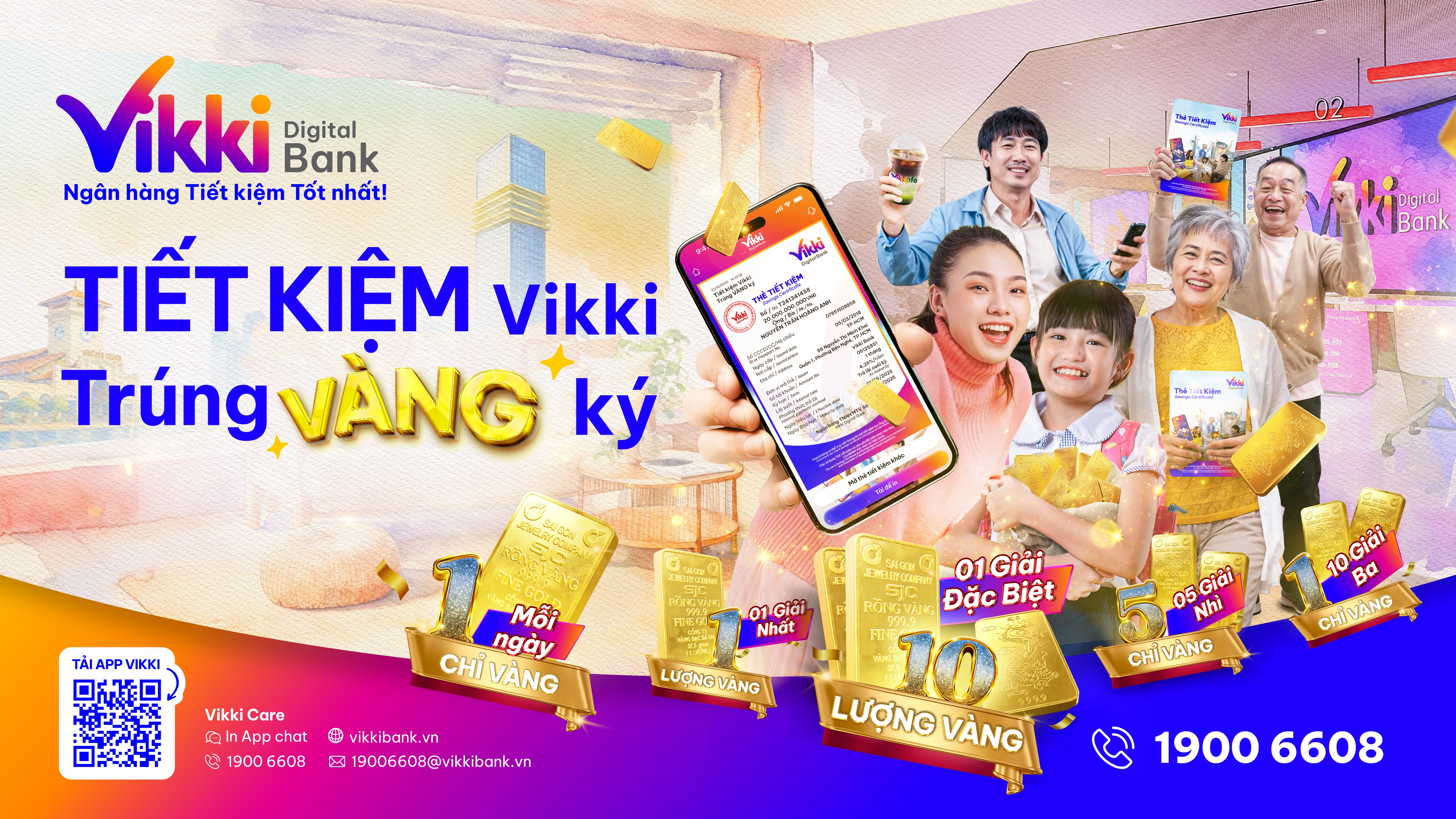 Tại Vikki, mỗi khoản gửi đều sinh lời an toàn, minh bạch và tiện lợi - mỗi ngày đều là cơ hội trúng vàng Tại Vikki, mỗi khoản gửi đều sinh lời an toàn, minh bạch và tiện lợi - mỗi ngày đều là cơ hội trúng vàng