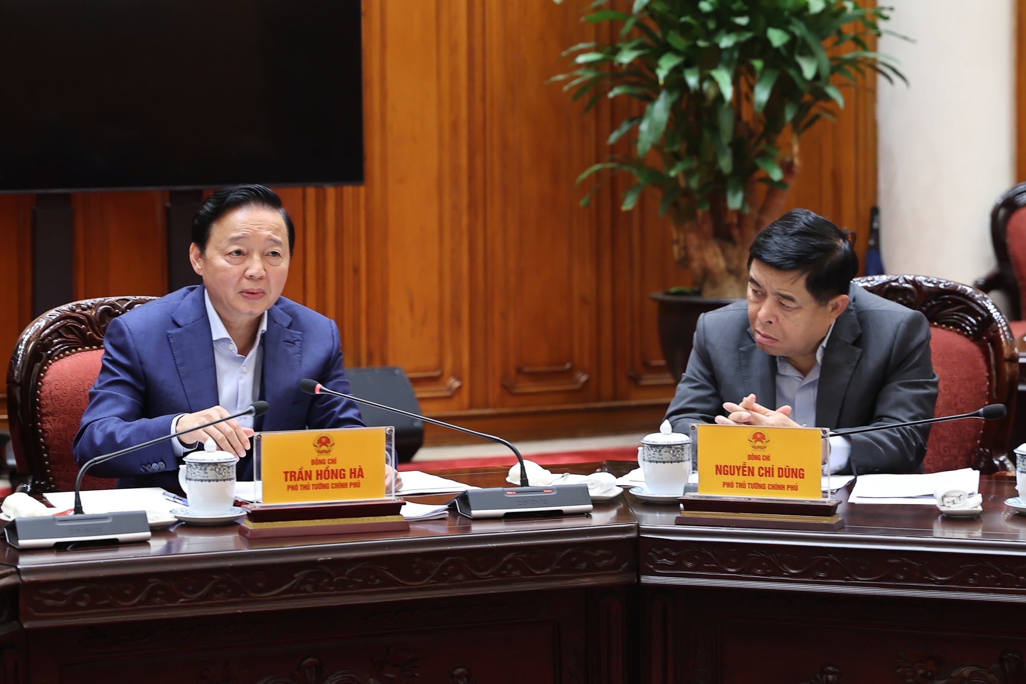 Phó Thủ tướng Trần Hồng Hà phát biểu - Ảnh: VGP/Nhật Bắc Phó Thủ tướng Trần Hồng Hà phát biểu - Ảnh: VGP/Nhật Bắc