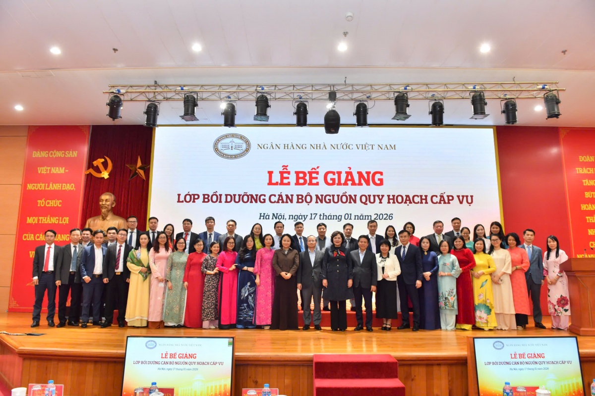 Bế giảng Lớp Bồi dưỡng cán bộ nguồn quy hoạch cấp Vụ Bế giảng Lớp Bồi dưỡng cán bộ nguồn quy hoạch cấp Vụ