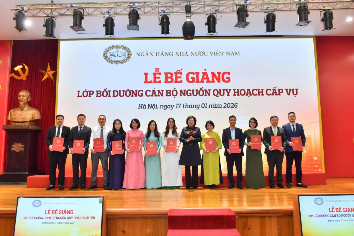 Bế giảng Lớp Bồi dưỡng cán bộ nguồn quy hoạch cấp Vụ Bế giảng Lớp Bồi dưỡng cán bộ nguồn quy hoạch cấp Vụ