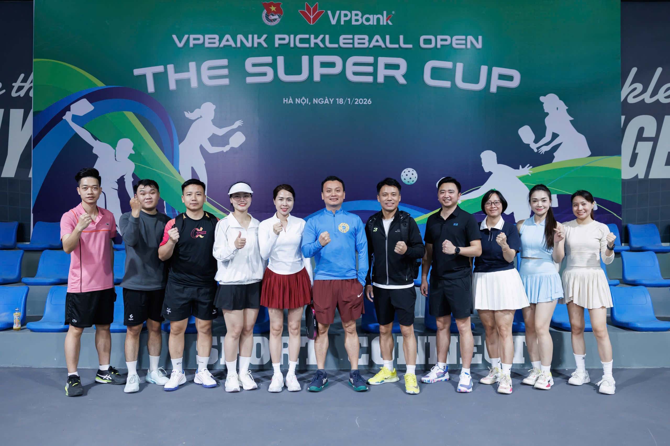 VPBank Pickleball Open – The Super Cup 2026: Sân chơi gắn kết phong trào thể thao ngành Ngân hàng