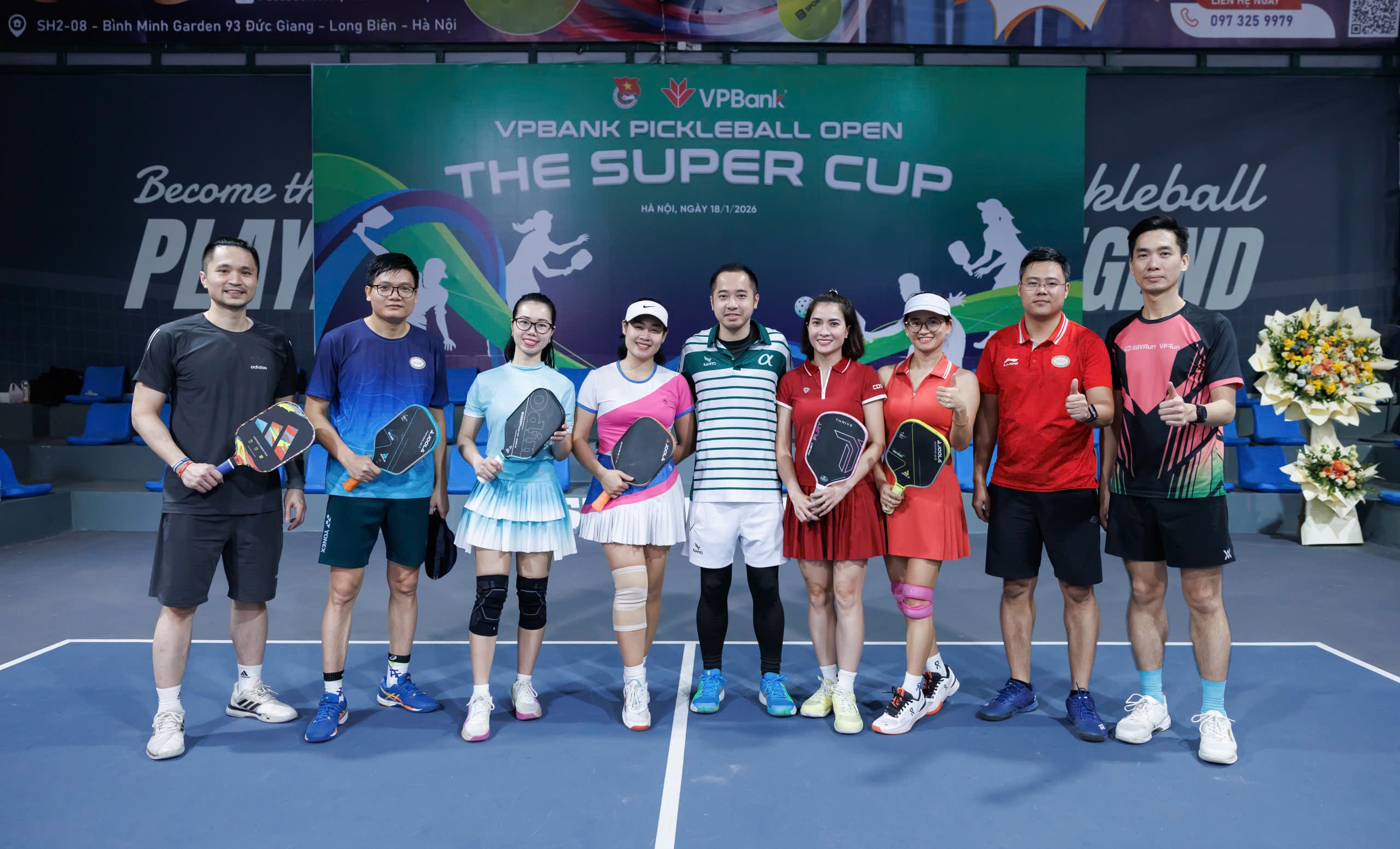 VPBank Pickleball Open – The Super Cup 2026: Sân chơi gắn kết phong trào thể thao ngành Ngân hàng