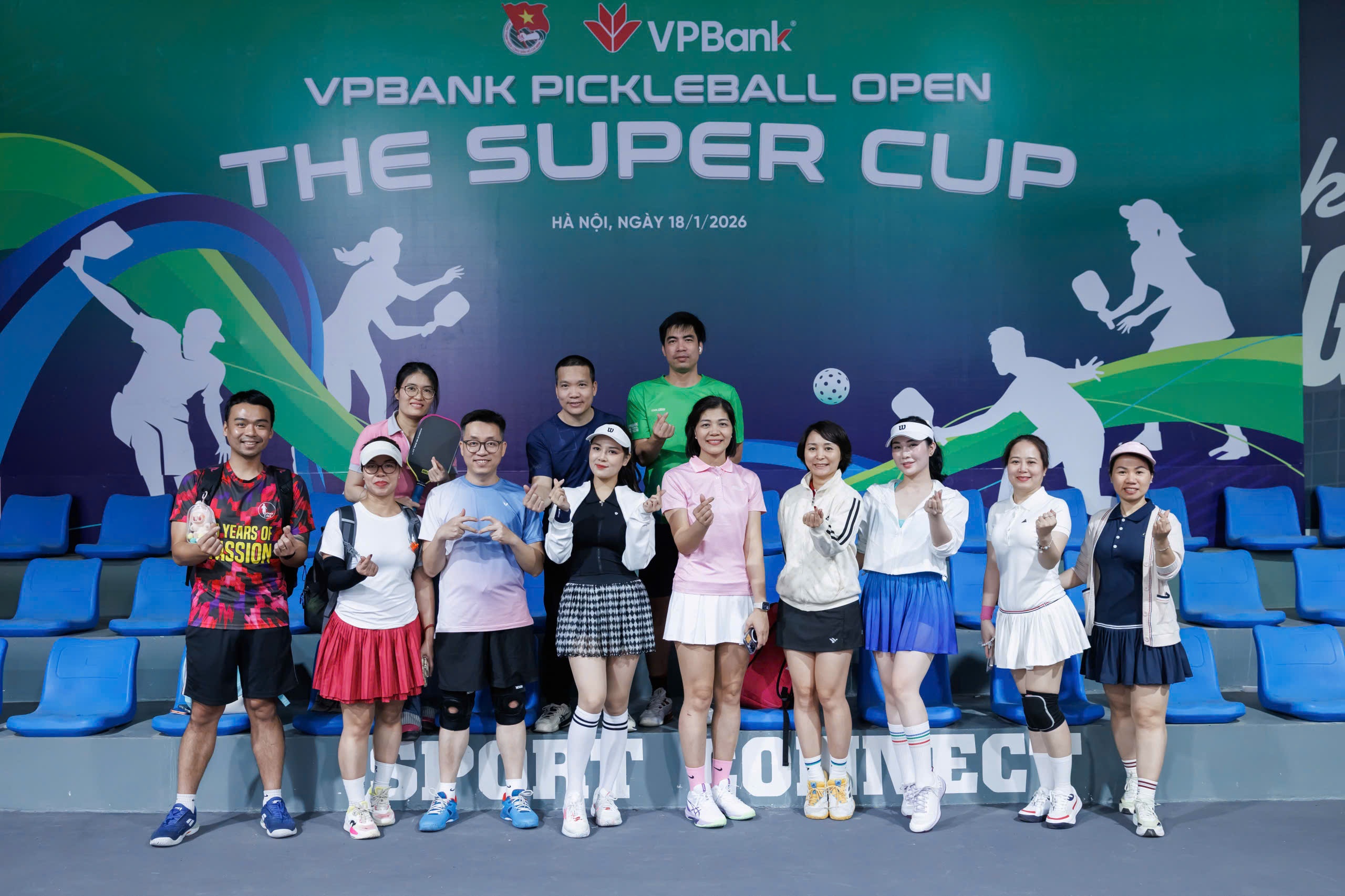 VPBank Pickleball Open – The Super Cup 2026: Sân chơi gắn kết phong trào thể thao ngành Ngân hàng