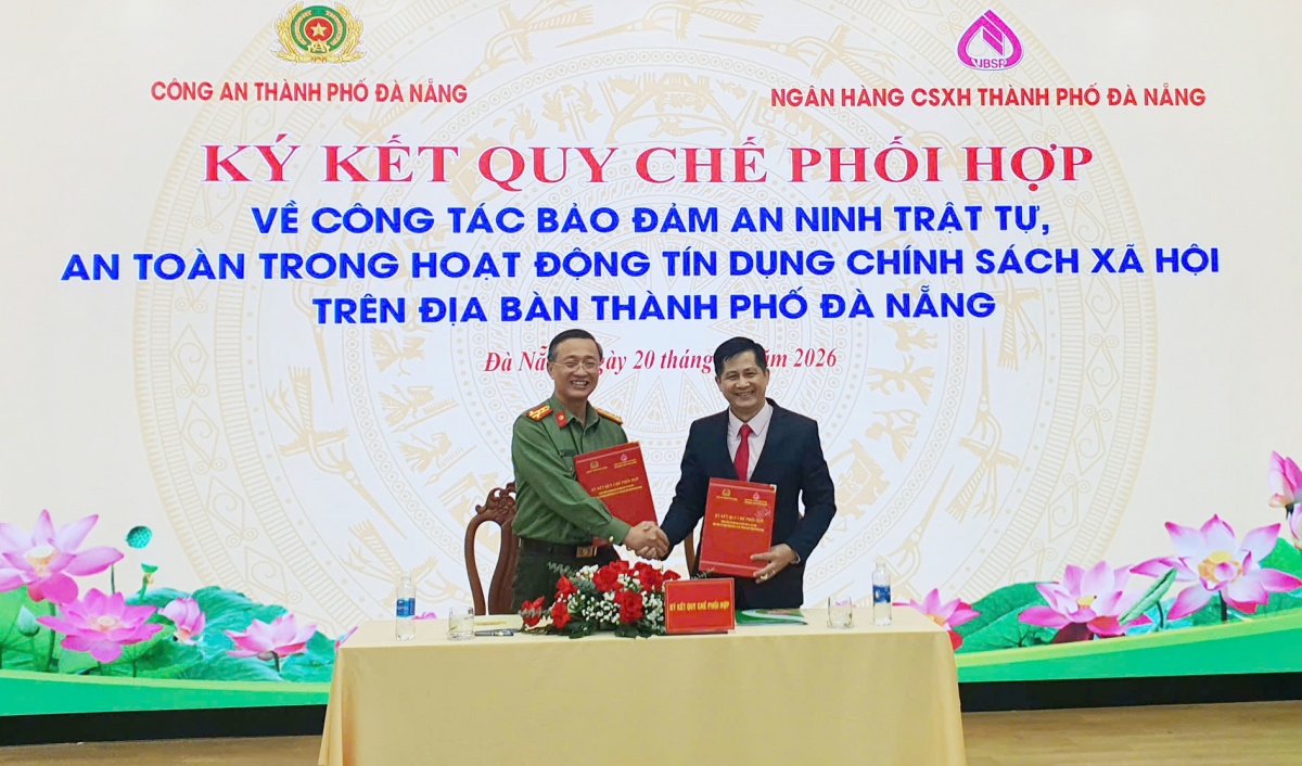 Đà Nẵng: Tổng kết 5 năm phối hợp bảo đảm an ninh, an toàn hoạt động tín dụng chính sách Đà Nẵng: Tổng kết 5 năm phối hợp bảo đảm an ninh, an toàn hoạt động tín dụng chính sách
