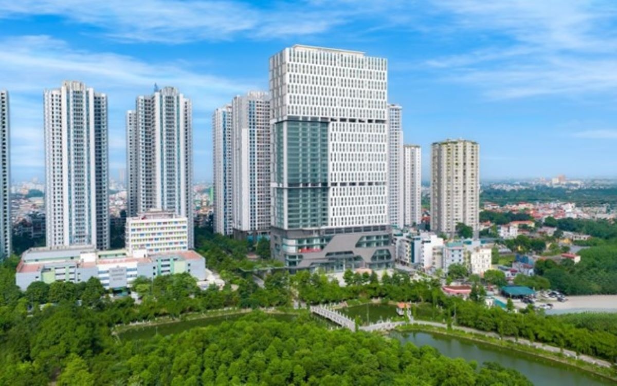 Khu đô thị Goldmark City do ROX Group phát triển. Ảnh: ROX Group