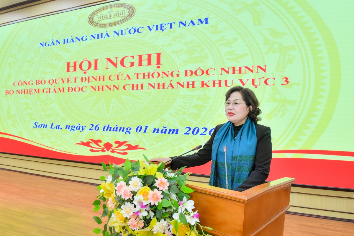 Bổ nhiệm Giám đốc Ngân hàng Nhà nước Chi nhánh Khu vực 3