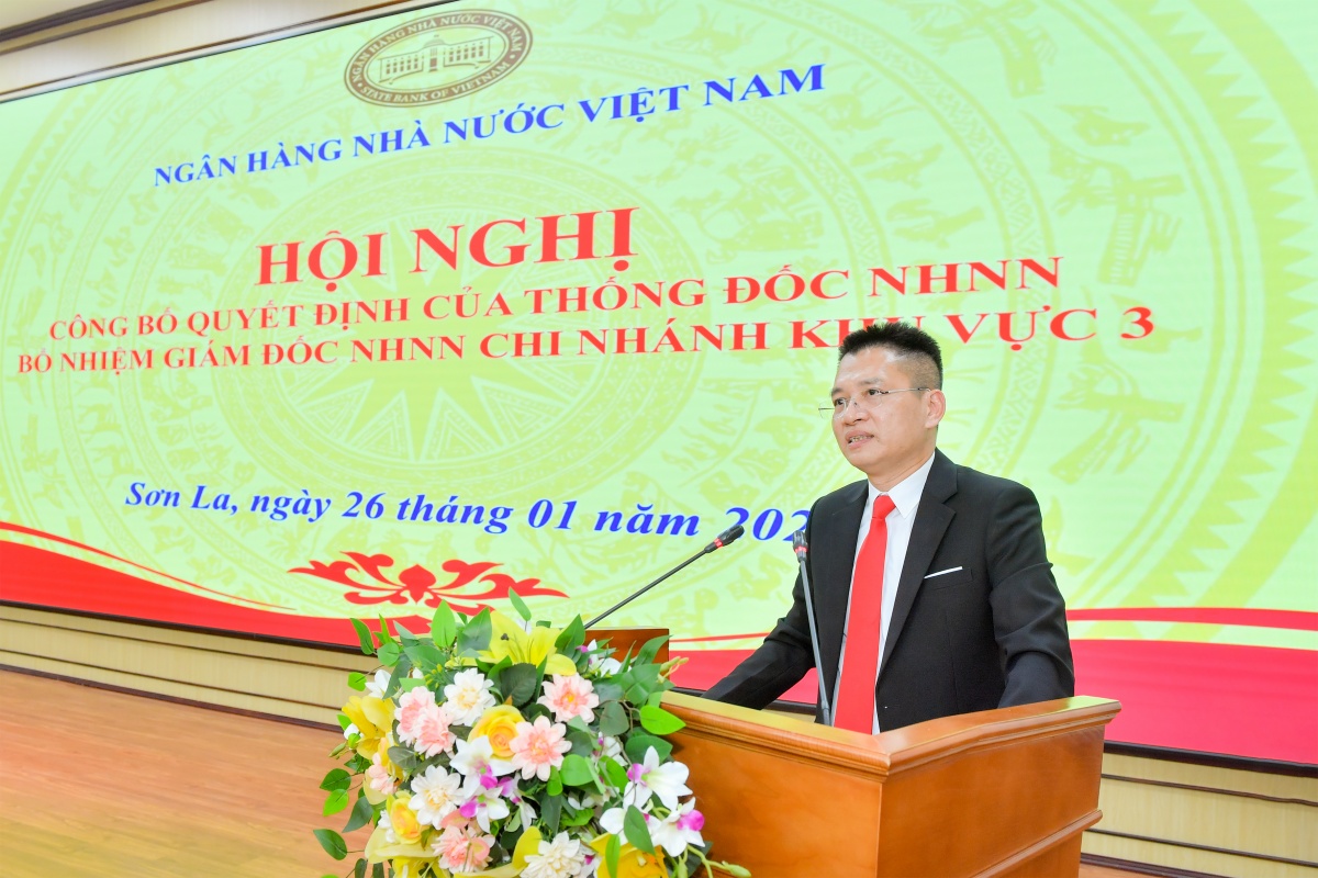 Bổ nhiệm Giám đốc Ngân hàng Nhà nước Chi nhánh Khu vực 3