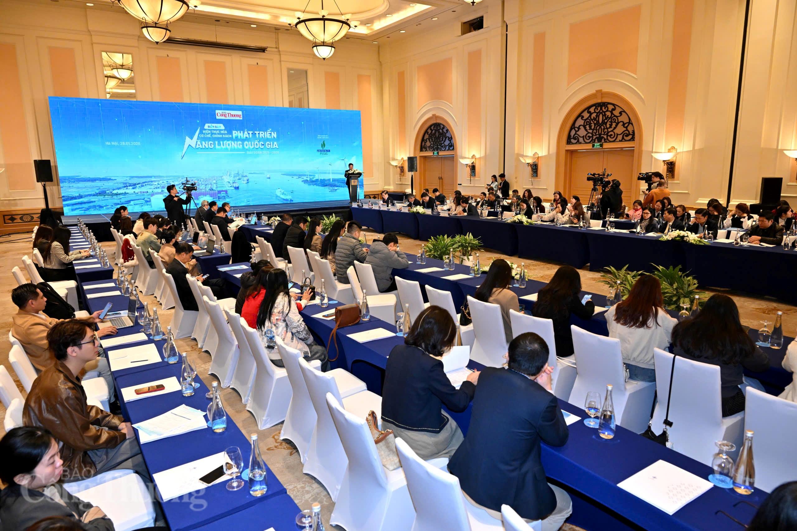 Diễn đàn hiện thực hóa cơ chế, chính sách phát triển năng lượng quốc gia giai đoạn 2026 – 2030 Diễn đàn hiện thực hóa cơ chế, chính sách phát triển năng lượng quốc gia giai đoạn 2026 – 2030