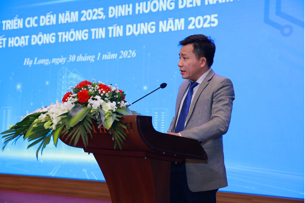 Sơ kết đề án phát triển CIC và tổng kết hoạt động thông tin tín dụng năm 2025 Sơ kết đề án phát triển CIC và tổng kết hoạt động thông tin tín dụng năm 2025