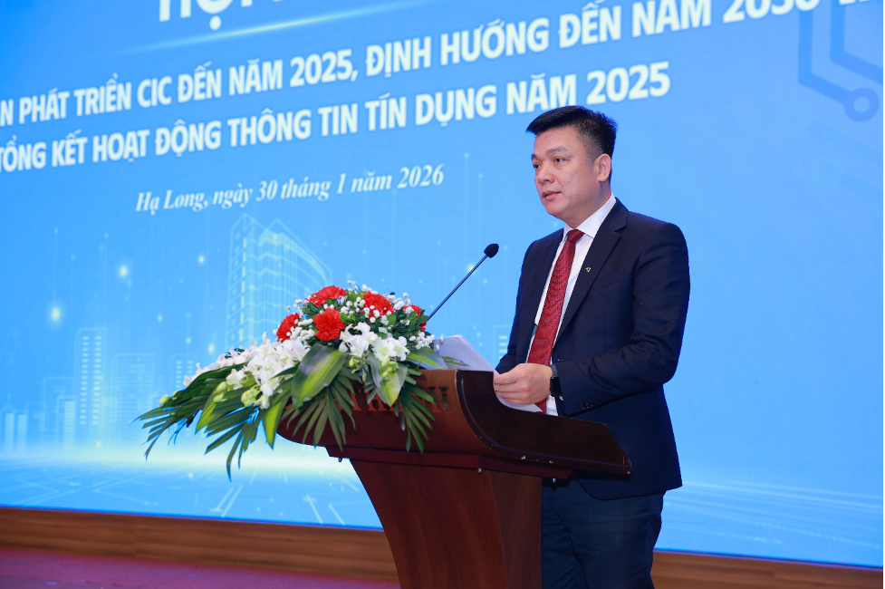 Sơ kết đề án phát triển CIC và tổng kết hoạt động thông tin tín dụng năm 2025 Sơ kết đề án phát triển CIC và tổng kết hoạt động thông tin tín dụng năm 2025