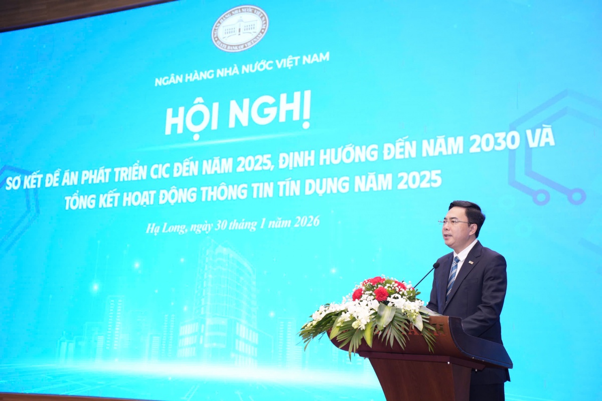 Sơ kết đề án phát triển CIC và tổng kết hoạt động thông tin tín dụng năm 2025 Sơ kết đề án phát triển CIC và tổng kết hoạt động thông tin tín dụng năm 2025