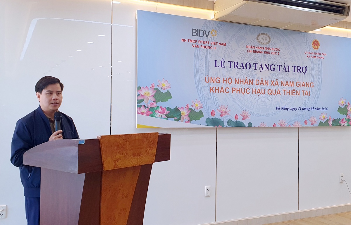 Chung tay khắc phục hậu quả thiên tai tại xã Nam Giang Chung tay khắc phục hậu quả thiên tai tại xã Nam Giang