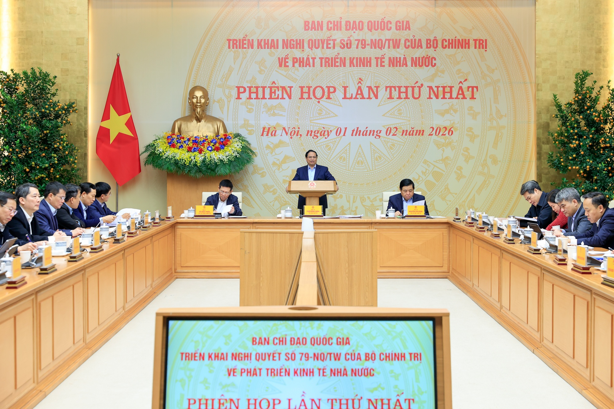Thủ tướng Chính phủ Phạm Minh Chính chủ trì Phiên họp - Ảnh: VGP/Nhật Bắc Thủ tướng Chính phủ Phạm Minh Chính chủ trì Phiên họp - Ảnh: VGP/Nhật Bắc