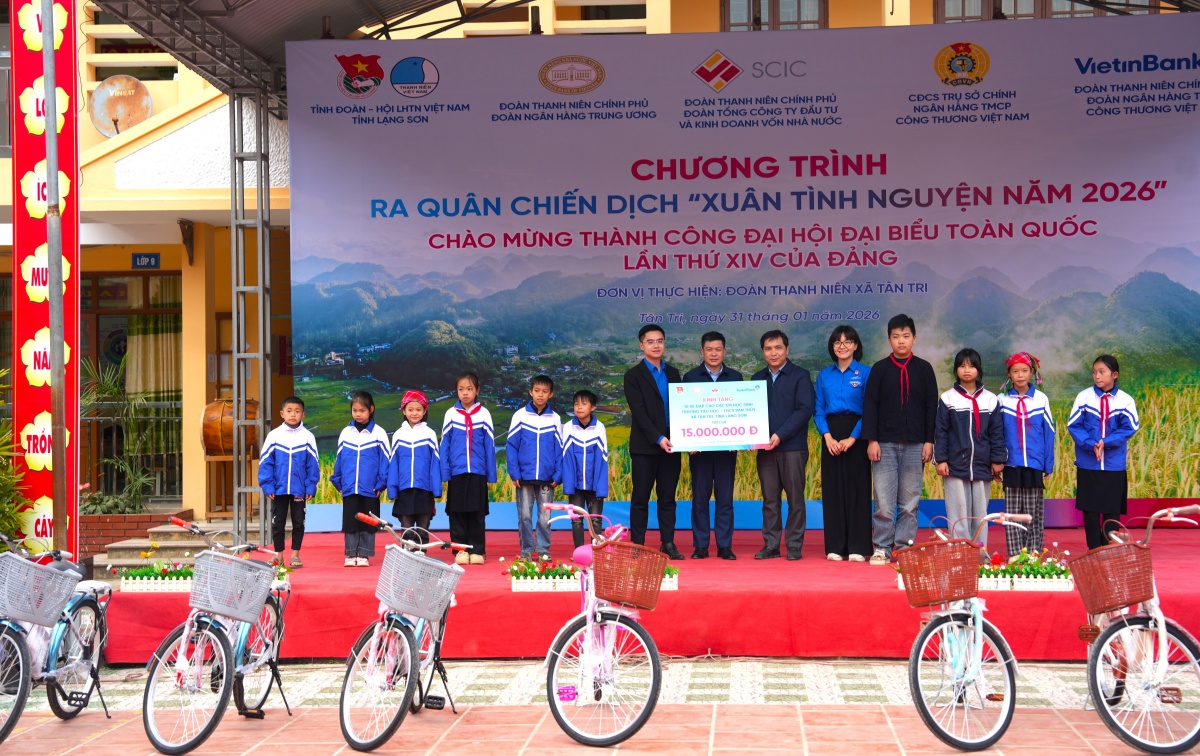 “Xuân tình nguyện” năm 2026: Chung sức xây dựng nông thôn mới, chăm lo an sinh xã hội tại Lạng Sơn