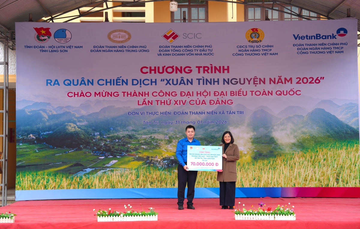 “Xuân tình nguyện” năm 2026: Chung sức xây dựng nông thôn mới, chăm lo an sinh xã hội tại Lạng Sơn