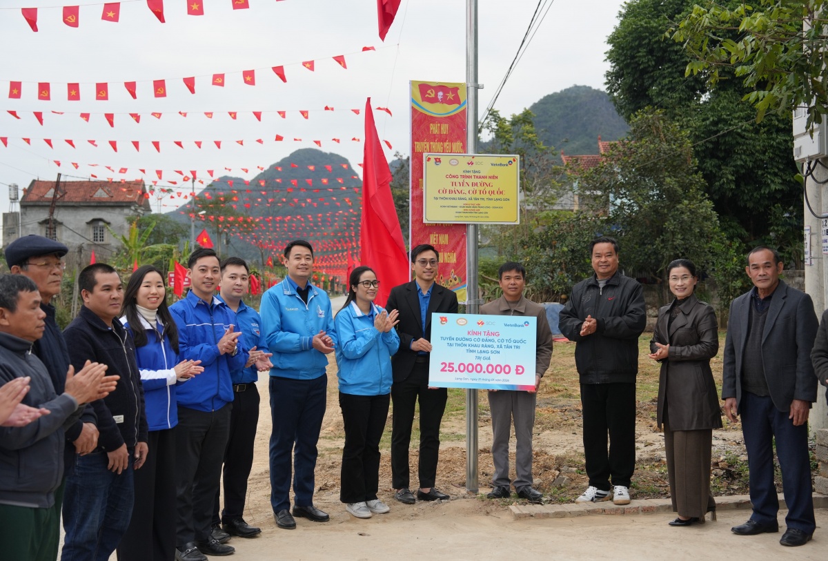 “Xuân tình nguyện” năm 2026: Chung sức xây dựng nông thôn mới, chăm lo an sinh xã hội tại Lạng Sơn