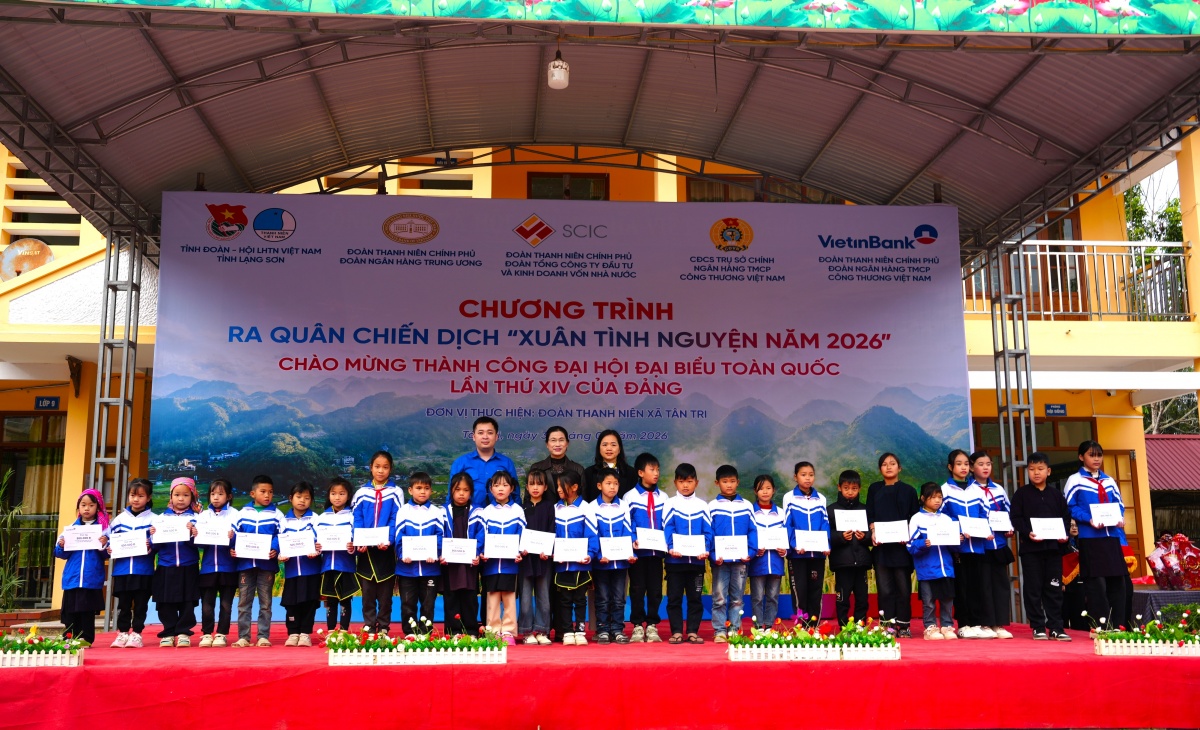 “Xuân tình nguyện” năm 2026: Chung sức xây dựng nông thôn mới, chăm lo an sinh xã hội tại Lạng Sơn