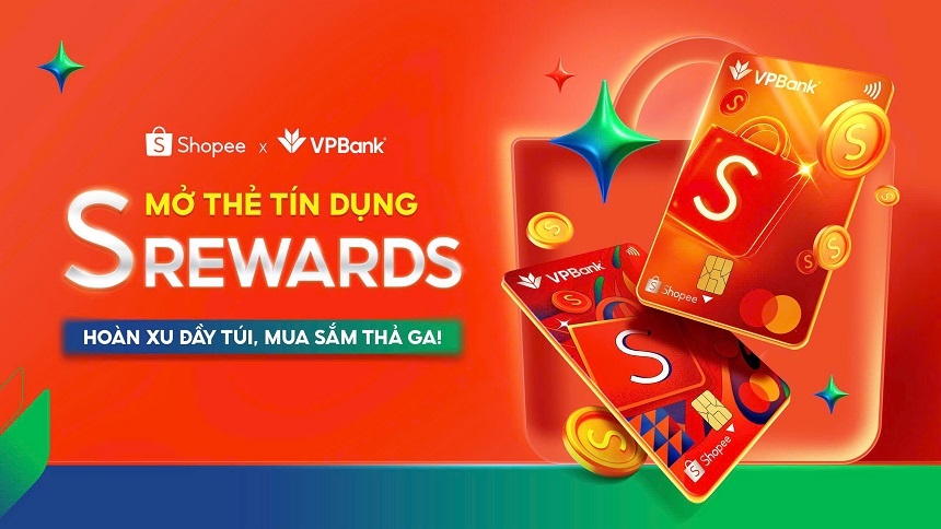 Thẻ tín dụng VPBank S Rewards Mastercard là bước đệm đầu tiên trong khuôn khổ hợp tác giữa Mastercard và Shopee Việt Nam. Thẻ tín dụng VPBank S Rewards Mastercard là bước đệm đầu tiên trong khuôn khổ hợp tác giữa Mastercard và Shopee Việt Nam.