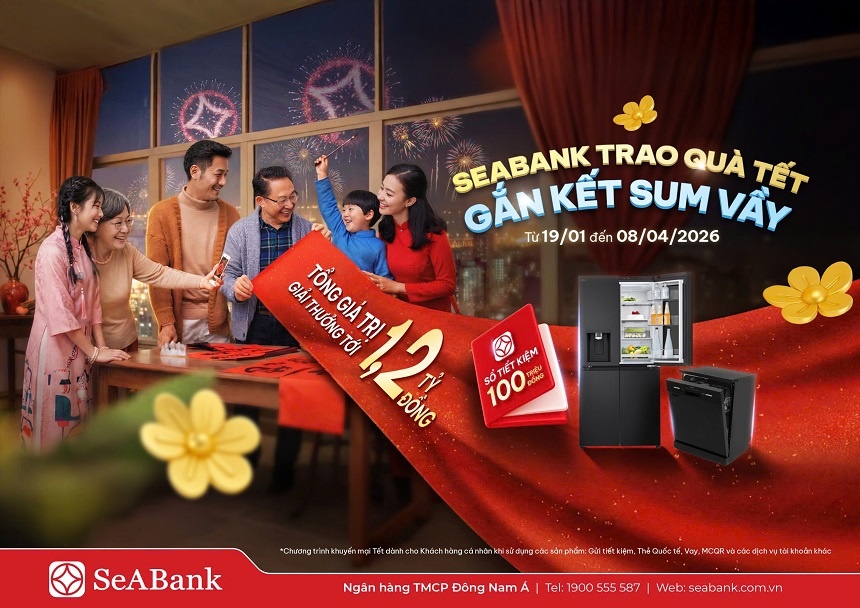 SeABank dành 1,2 tỷ đồng tri ân khách hàng SeABank dành 1,2 tỷ đồng tri ân khách hàng