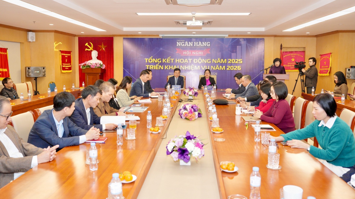 Thời báo Ngân hàng khẳng định vị thế là cơ quan báo chí chủ lực của ngành Ngân hàng Thời báo Ngân hàng khẳng định vị thế là cơ quan báo chí chủ lực của ngành Ngân hàng