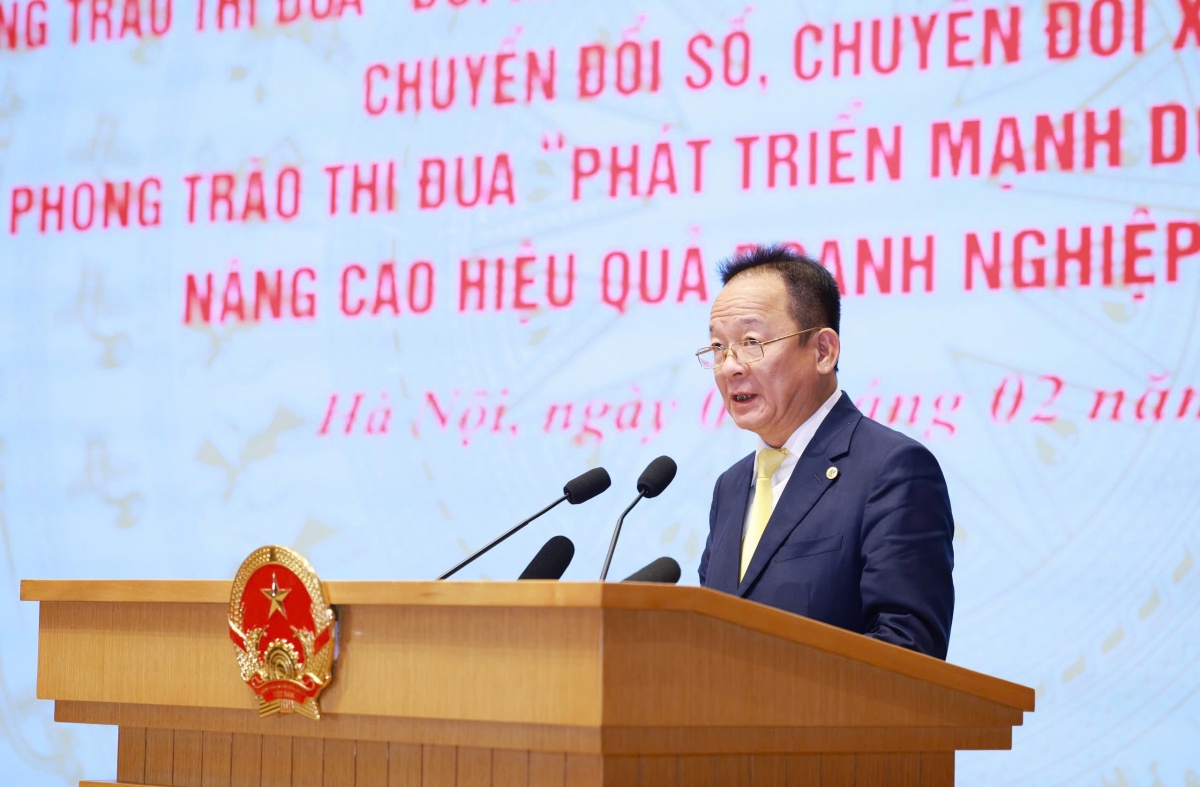 Nhà sáng lập, Chủ tịch Điều hành Tập đoàn T&T Group phát biểu tại Lễ phát động.