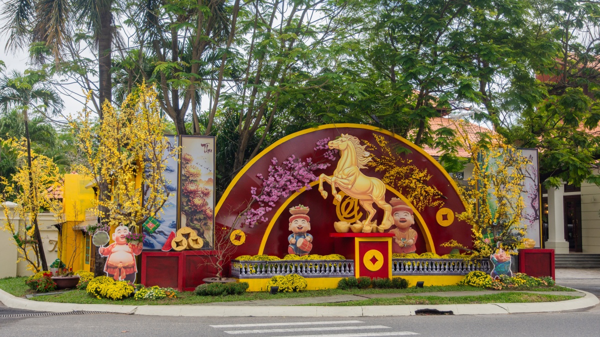 Nơi ký ức Tết Việt xưa được tái hiện