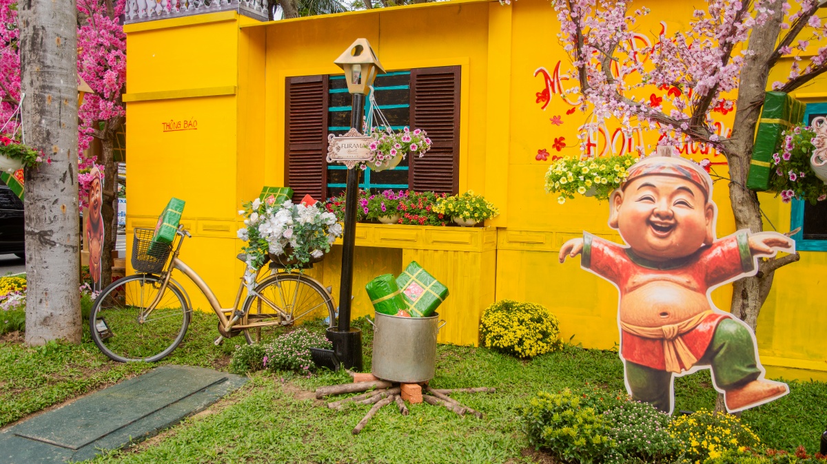 Nơi ký ức Tết Việt xưa được tái hiện
