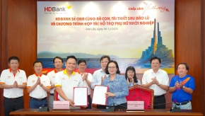 HDBank đẩy mạnh gói vay ưu đãi 12.000 tỷ đồng, đồng hành với người dân phục hồi sau lũ, an tâm đón Tết