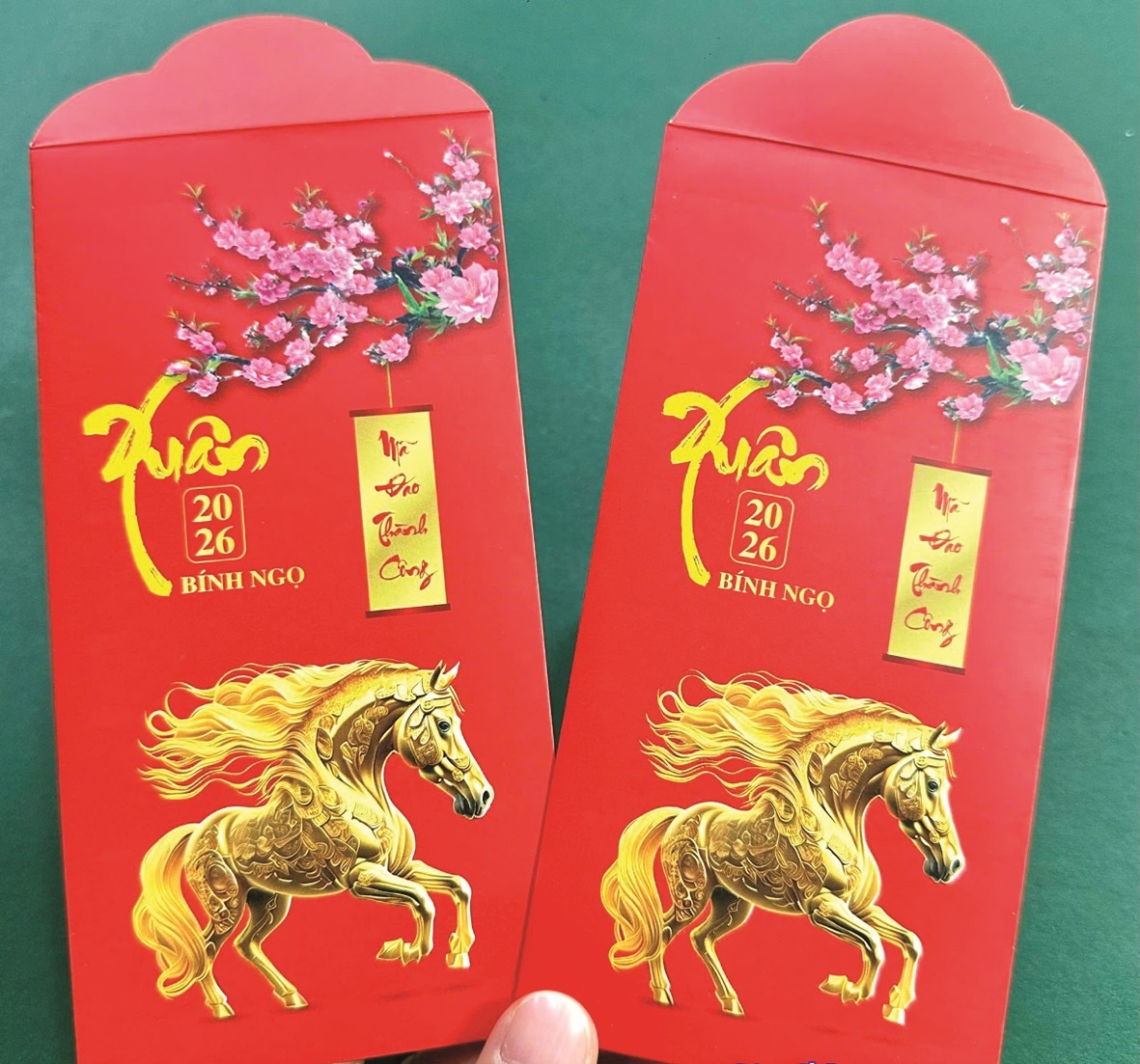 Các dịch vụ trao đổi tiền in hình con giáp còn khuyến mãi tặng thêm bao lì xì in hình con ngựa Các dịch vụ trao đổi tiền in hình con giáp còn khuyến mãi tặng thêm bao lì xì in hình con ngựa
