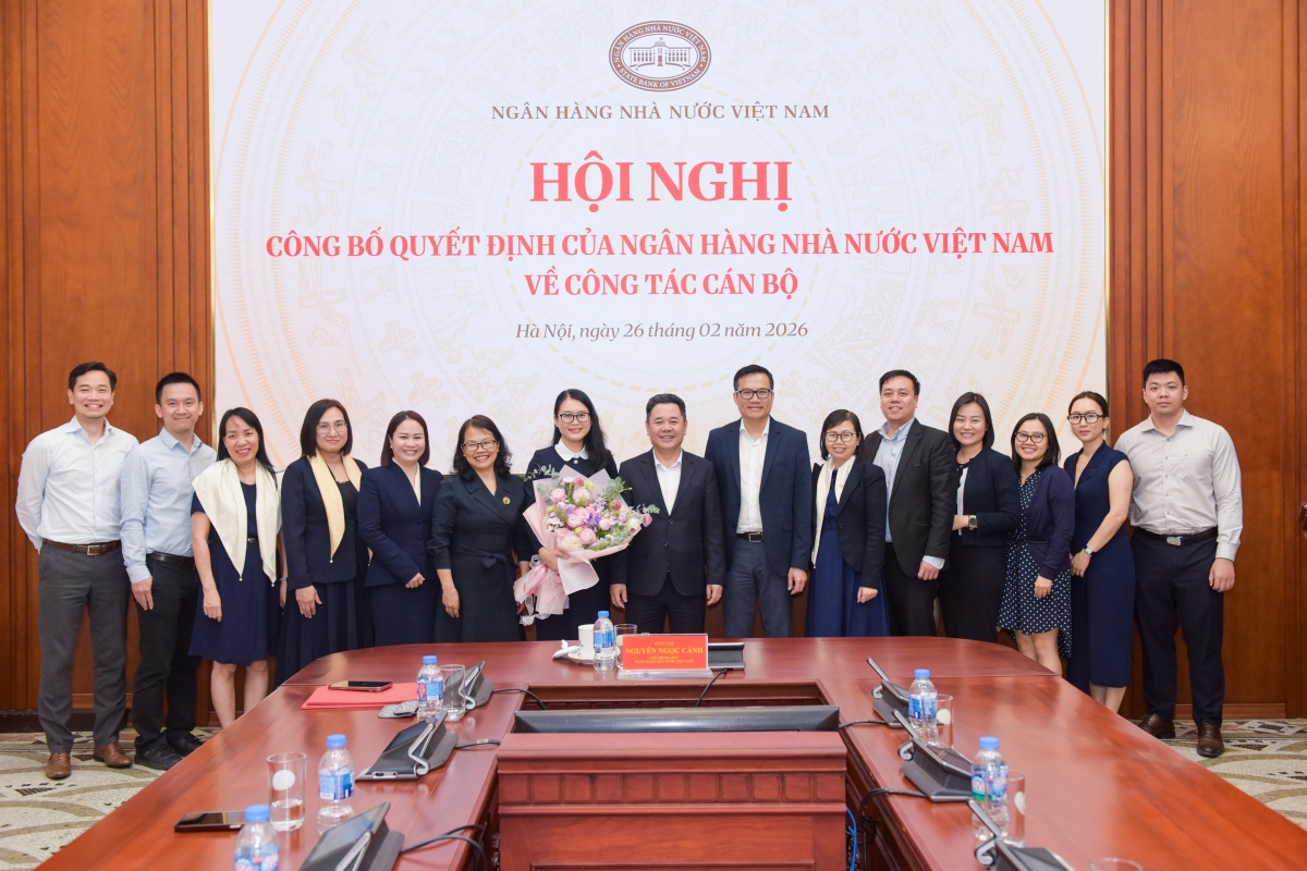 Bổ nhiệm Vụ trưởng Vụ Hợp tác quốc tế NHNN