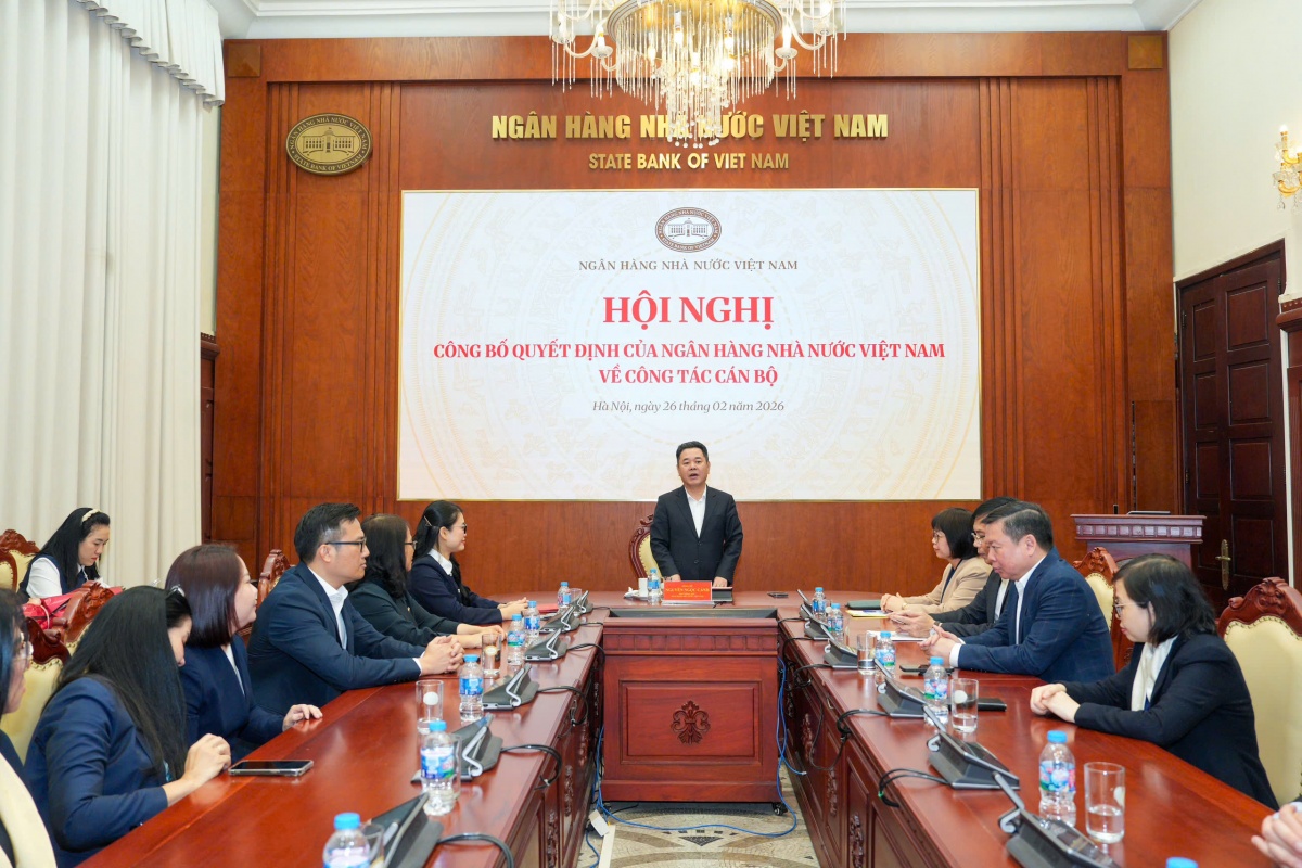 Bổ nhiệm Vụ trưởng Vụ Hợp tác quốc tế NHNN