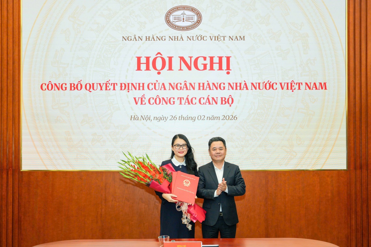 Bổ nhiệm Vụ trưởng Vụ Hợp tác quốc tế NHNN