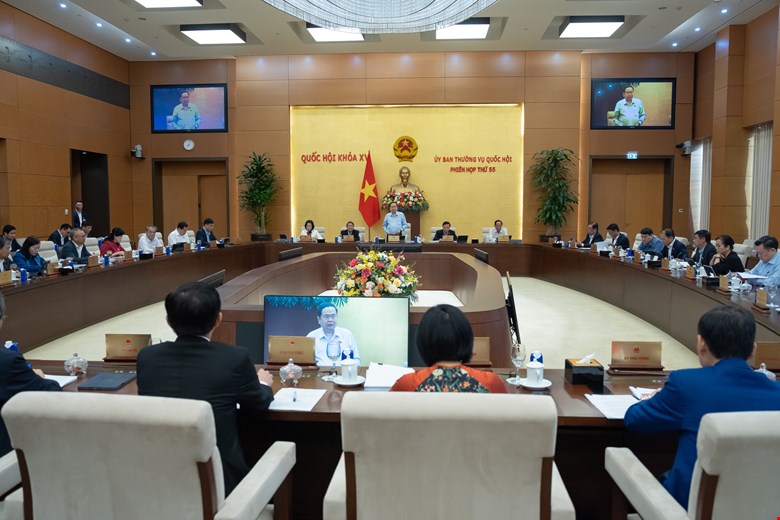 Khai mạc Phiên họp thứ 55 của Ủy ban Thường vụ Quốc hội- Ảnh 2. Khai mạc Phiên họp thứ 55 của Ủy ban Thường vụ Quốc hội- Ảnh 2.