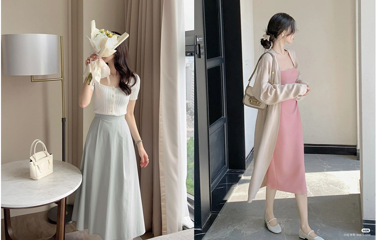 5 kiểu váy mùa xuân tươi tắn 5 kiểu váy mùa xuân tươi tắn