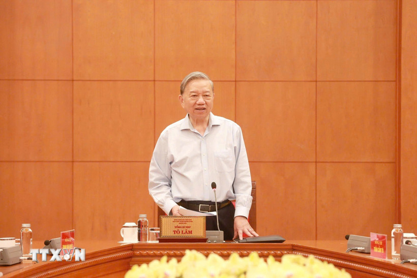 Tổng Bí thư Tô Lâm: Chuẩn bị chu đáo, kỹ lưỡng nội dung, chương trình Hội nghị Trung ương 2 khóa XIV- Ảnh 2.