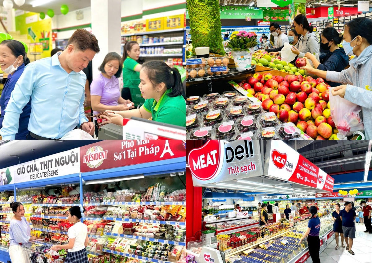 Người tiêu dùng mua sắm tại siêu thị sau Tết Người tiêu dùng mua sắm tại siêu thị sau Tết