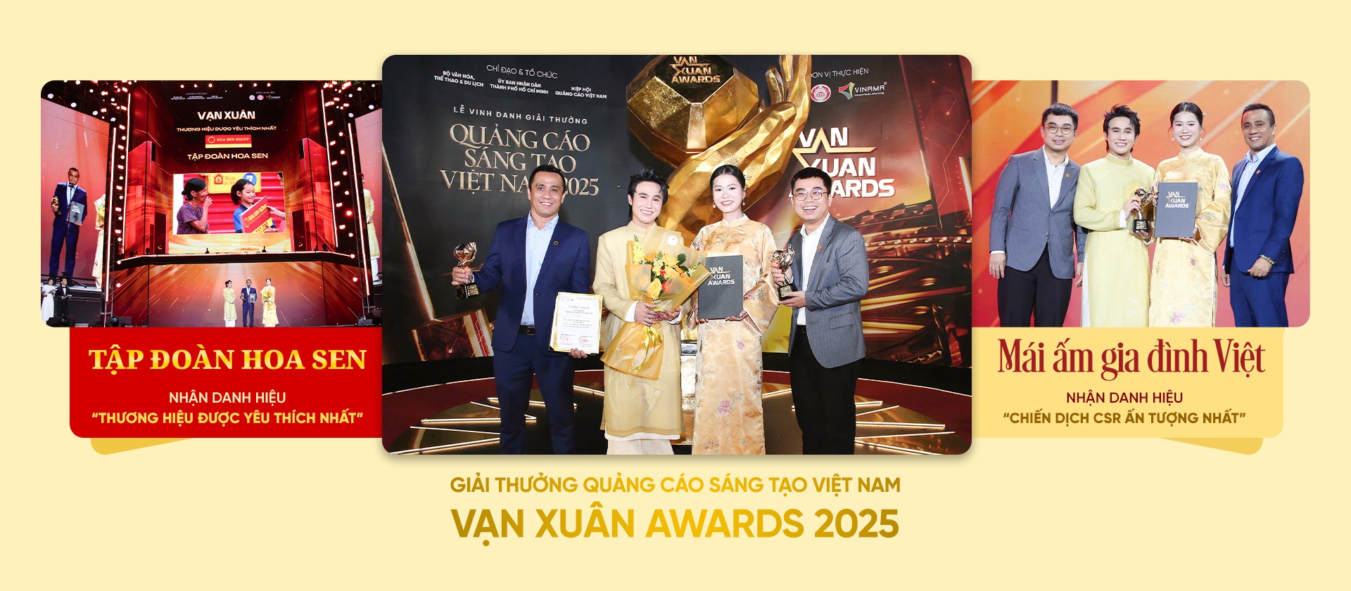 Ông Trần Đình Tài – Phó Tổng Giám đốc Tập đoàn Hoa Sen đại diện nhận danh hiệu “Dự án truyền cảm hứng” tại Human Act Prize 2025, ghi dấu hành trình nhân văn của Mái ấm gia đình Việt. Ông Trần Đình Tài – Phó Tổng Giám đốc Tập đoàn Hoa Sen đại diện nhận danh hiệu “Dự án truyền cảm hứng” tại Human Act Prize 2025, ghi dấu hành trình nhân văn của Mái ấm gia đình Việt.