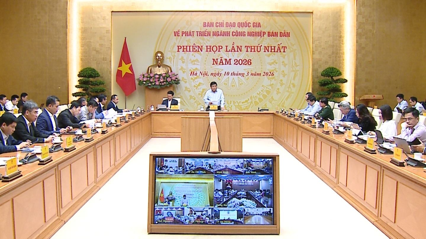 Phó Thủ tướng Nguyễn Chí Dũng chủ trì Phiên họp - Ảnh: VGP/Thu Sa