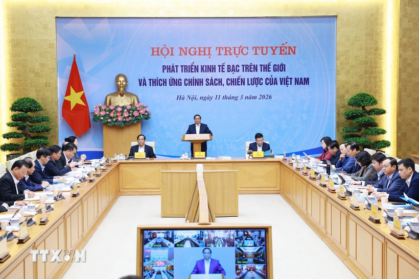 Thủ tướng Phạm Minh Chính chủ trì Hội nghị về phát triển "kinh tế bạc"