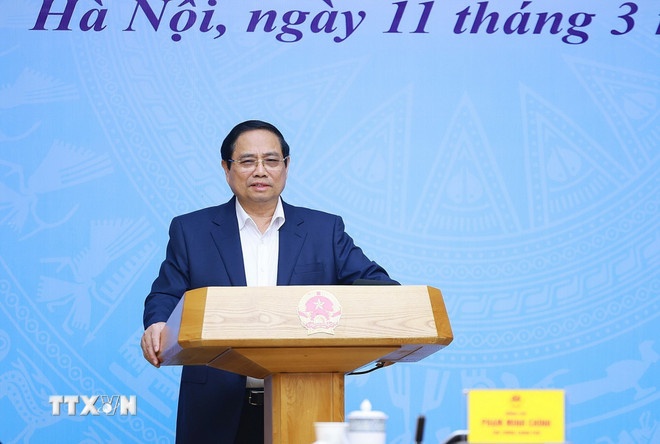 Thủ tướng Phạm Minh Chính chủ trì Hội nghị về phát triển "kinh tế bạc"