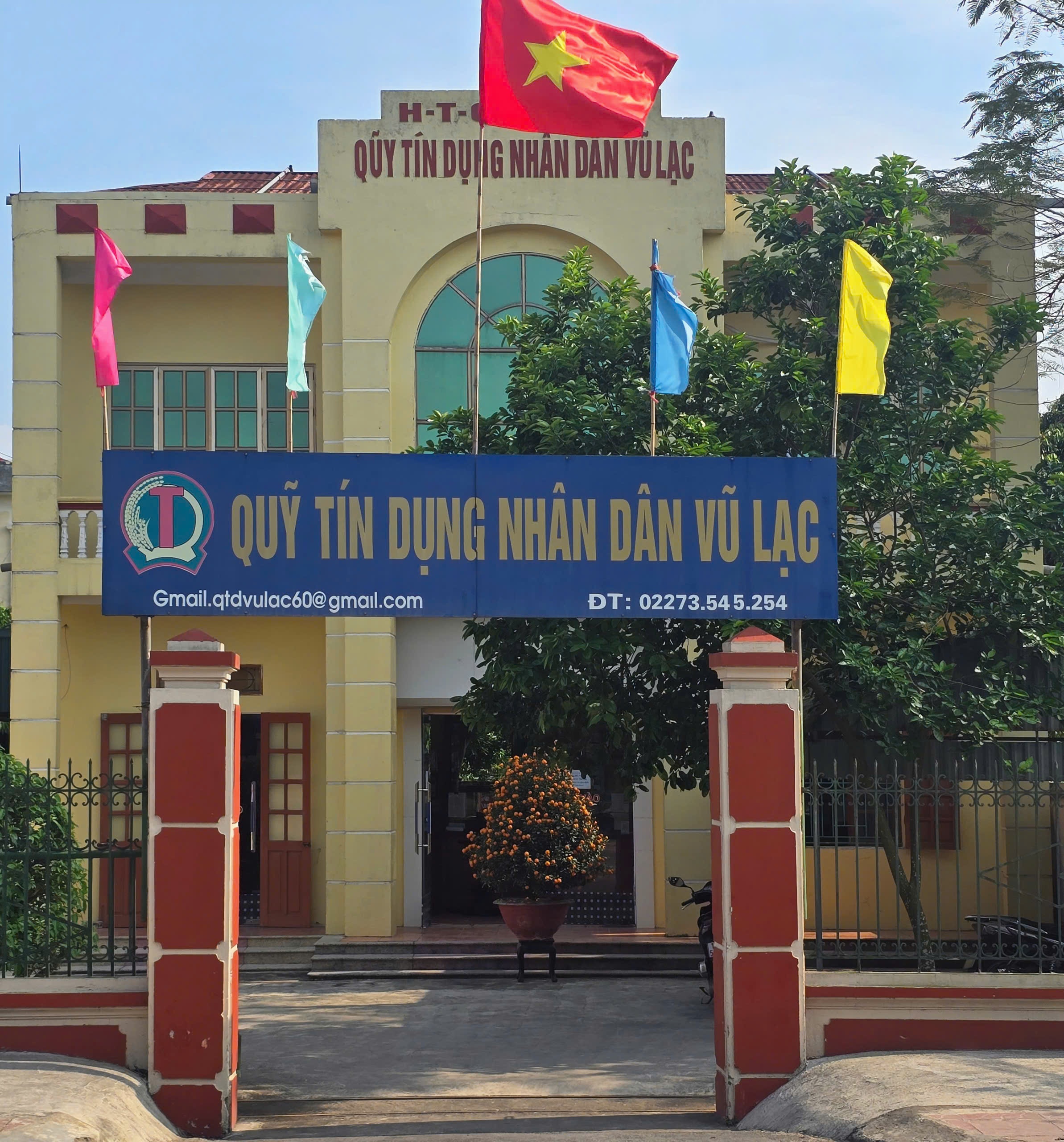 Quỹ tín dụng nhân dân Vũ Lạc thông báo thay đổi nội dung Giấy phép Quỹ tín dụng nhân dân Vũ Lạc thông báo thay đổi nội dung Giấy phép