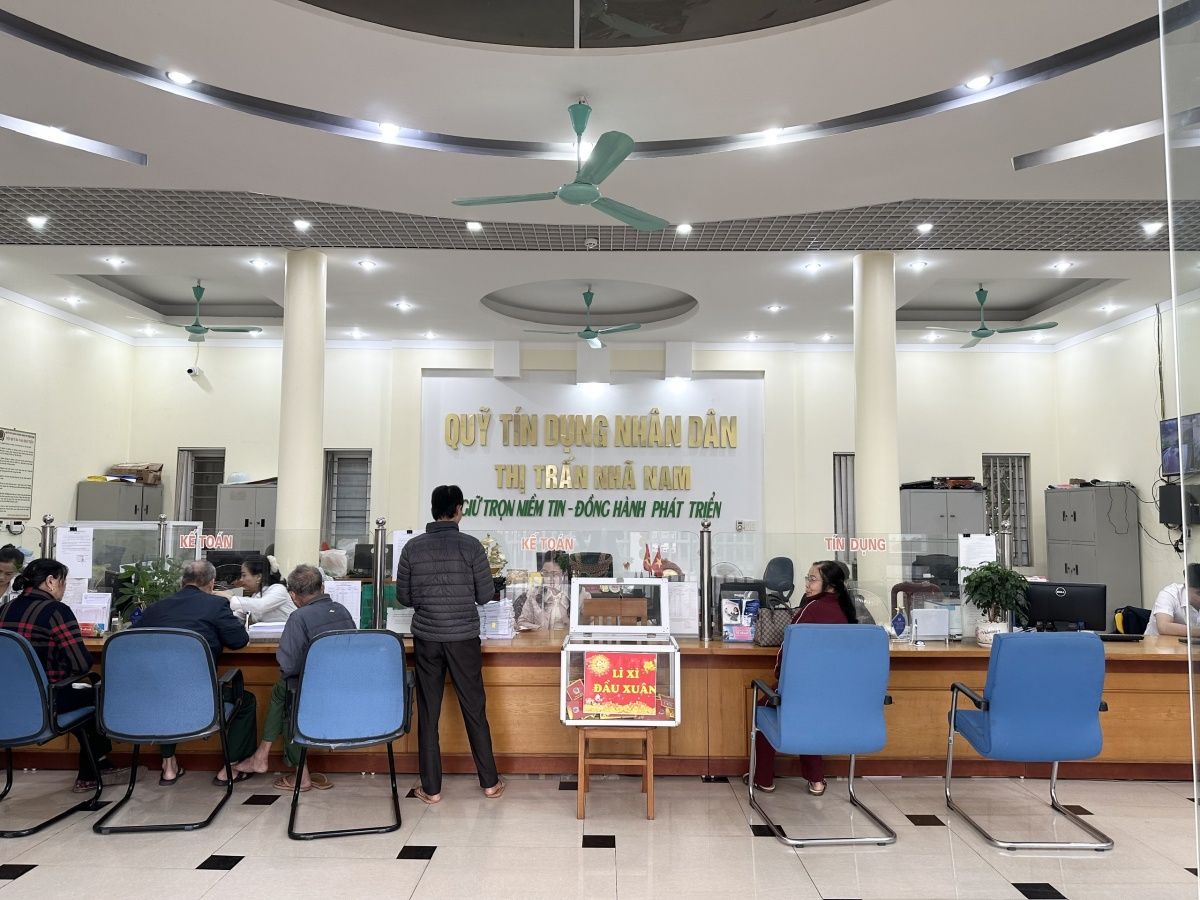 Quỹ tín dụng nhân dân Nhã Nam thông báo thay đổi nội dung Giấy phép