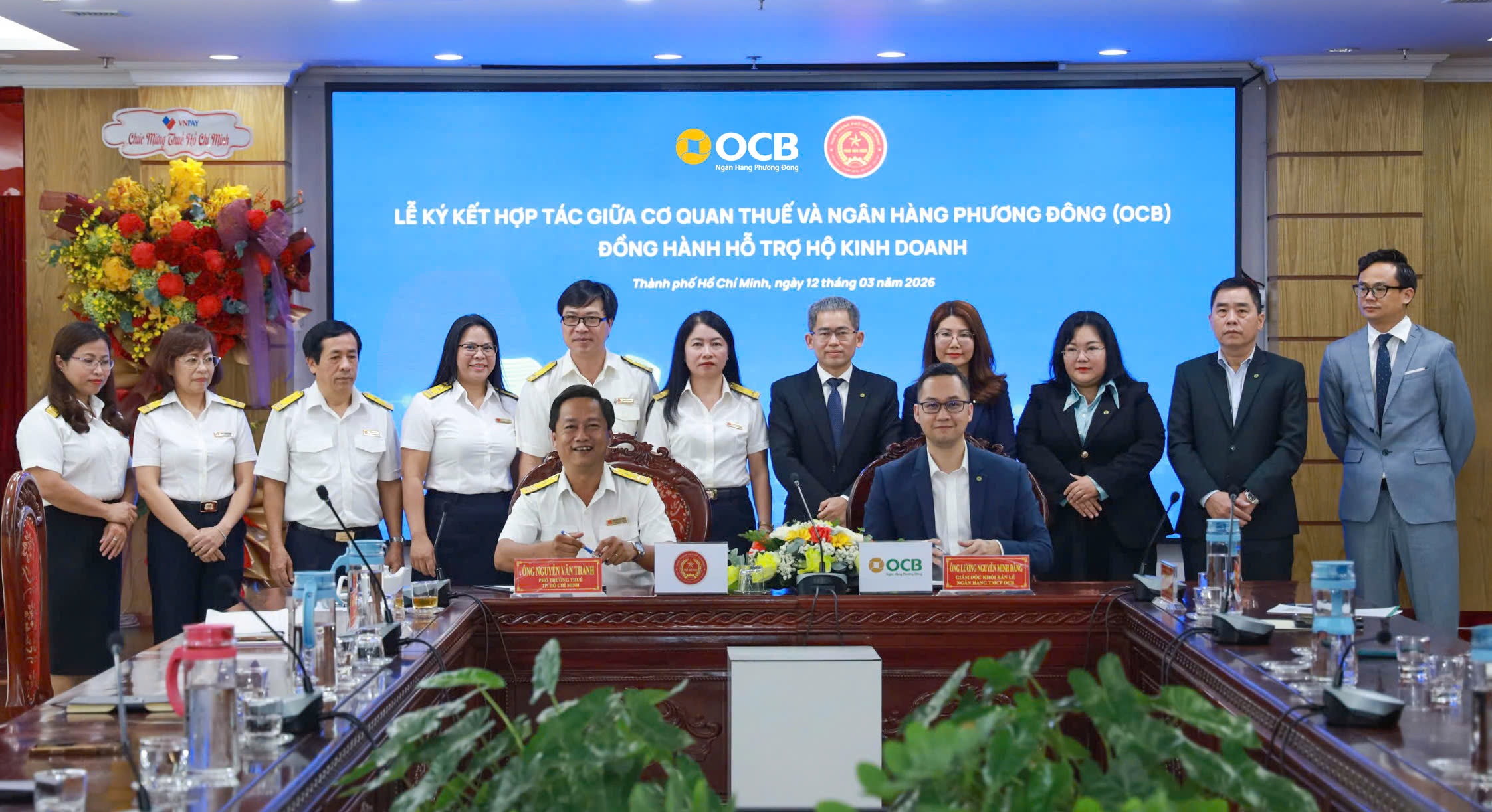OCB hỗ trợ hộ kinh doanh đáp ứng chính sách mới tại 29 cơ sở Thuế TP. HCM