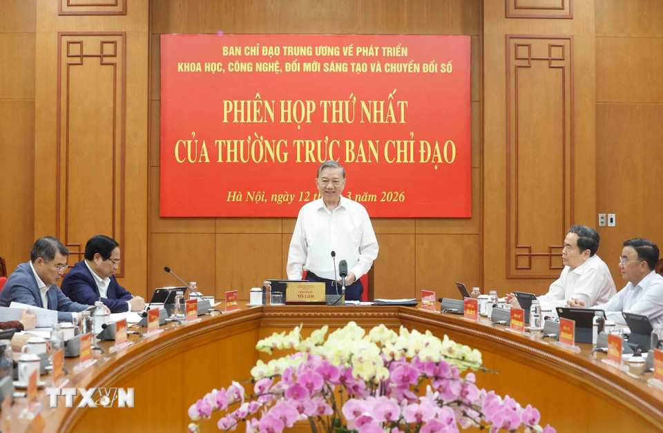 Tổng Bí thư Tô Lâm: Triển khai Nghị quyết 57 phải quyết liệt, bài bản hơn, gắn với kết quả cụ thể- Ảnh 2. Tổng Bí thư Tô Lâm: Triển khai Nghị quyết 57 phải quyết liệt, bài bản hơn, gắn với kết quả cụ thể- Ảnh 2.