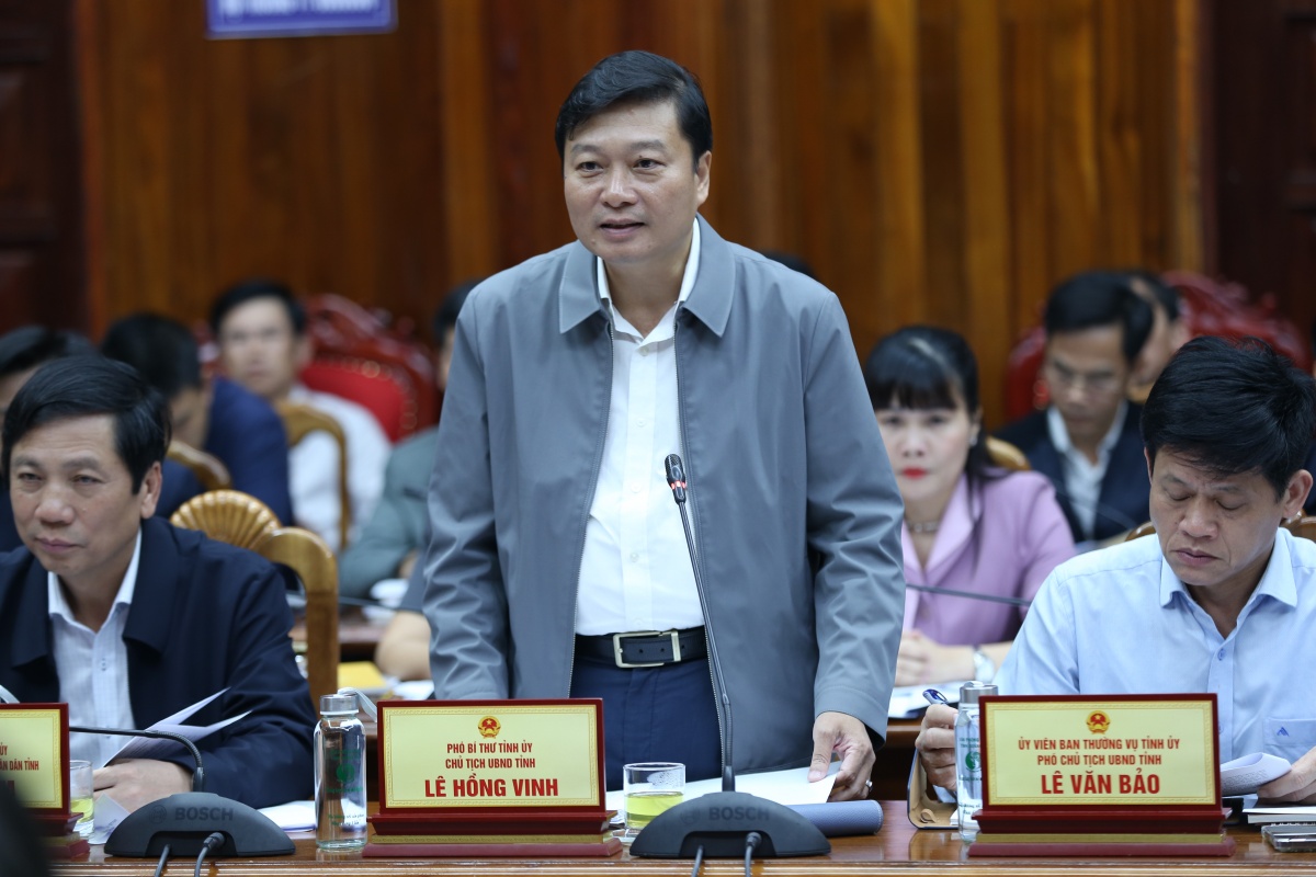 Chủ tịch UBND tỉnh Quảng Trị Lê Hồng Vinh phát biểu tại sự kiện (Ảnh: T&T Group) Chủ tịch UBND tỉnh Quảng Trị Lê Hồng Vinh phát biểu tại sự kiện (Ảnh: T&T Group)