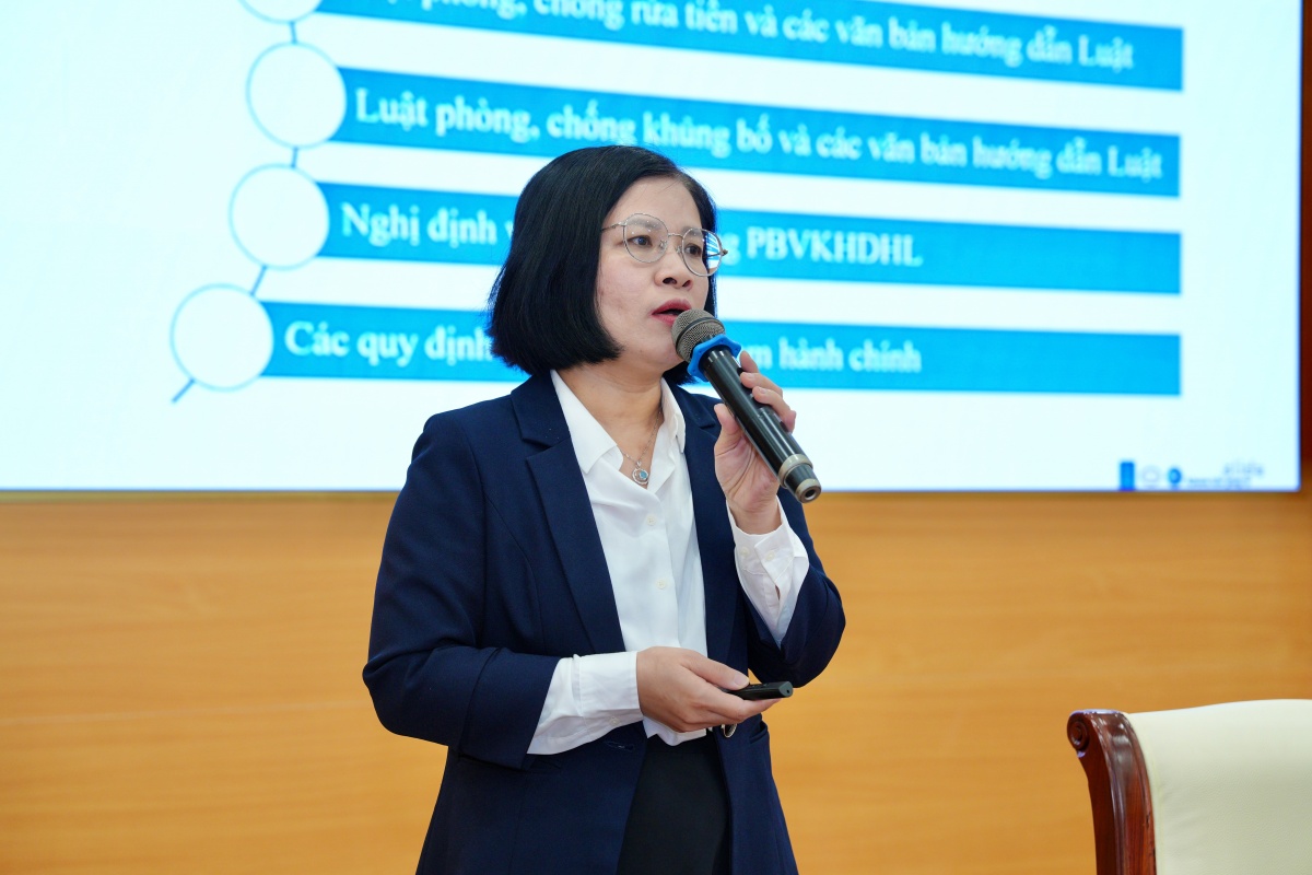 Hướng dẫn công tác phòng, chống rửa tiền cho các đối tượng báo cáo lĩnh vực chuyển tiền