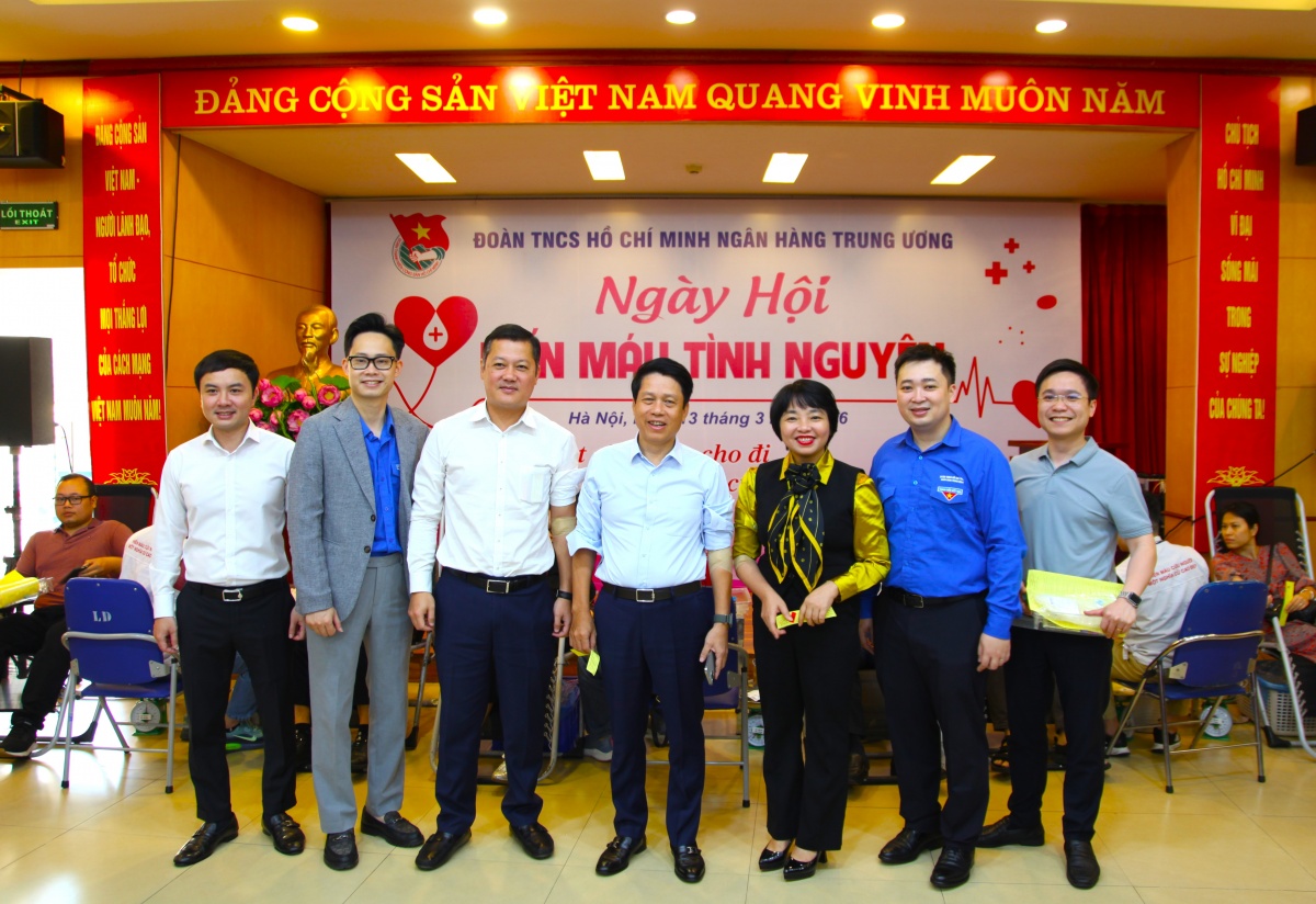Đoàn Thanh niên NHTW tổ chức Ngày hội Hiến máu tình nguyện năm 2026 Đoàn Thanh niên NHTW tổ chức Ngày hội Hiến máu tình nguyện năm 2026