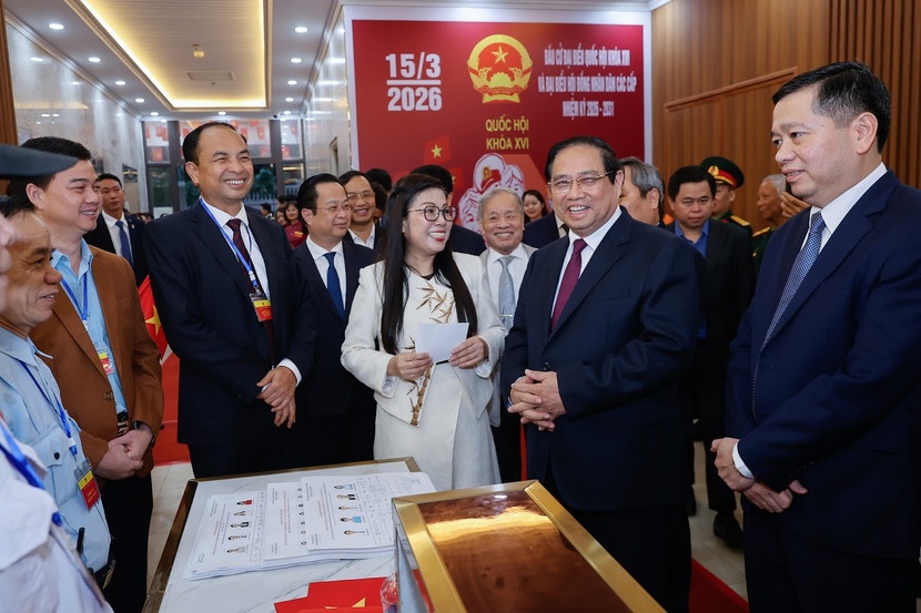 Tổng Bí thư Tô Lâm và lãnh đạo Đảng, Nhà nước cùng gần 79 triệu cử tri tham gia bầu cử Tổng Bí thư Tô Lâm và lãnh đạo Đảng, Nhà nước cùng gần 79 triệu cử tri tham gia bầu cử