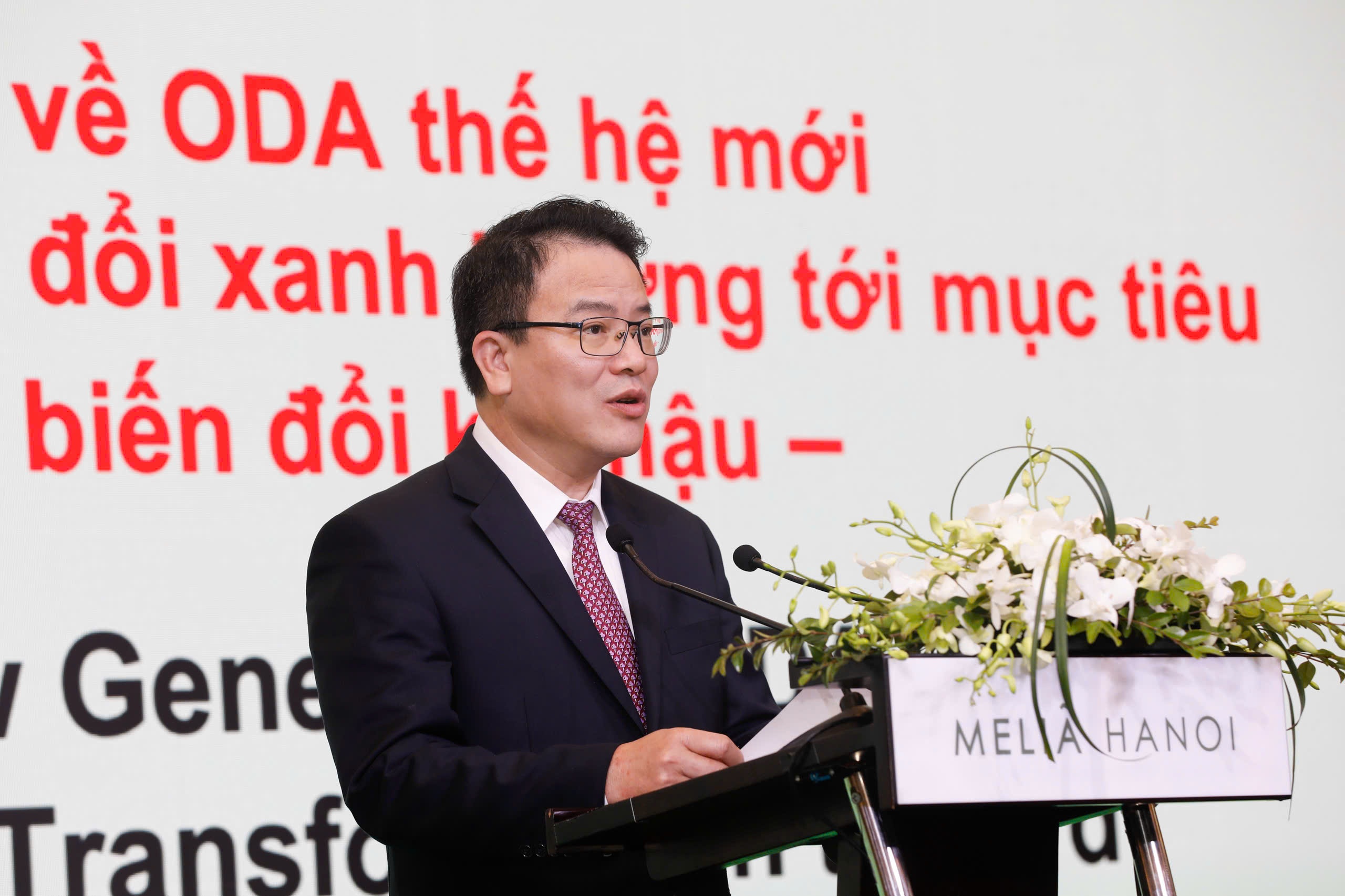 Thứ trưởng Bộ Tài chính Trần Quốc Phương phát biểu tại sự kiện